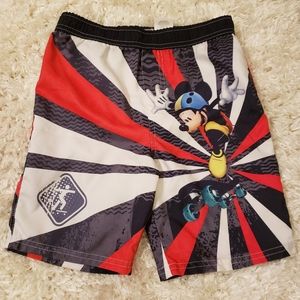Mickey Mouse swim trunks boys 4T